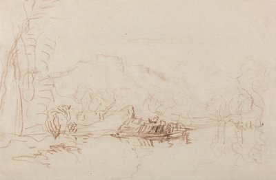 Flusslandschaft von David Cox